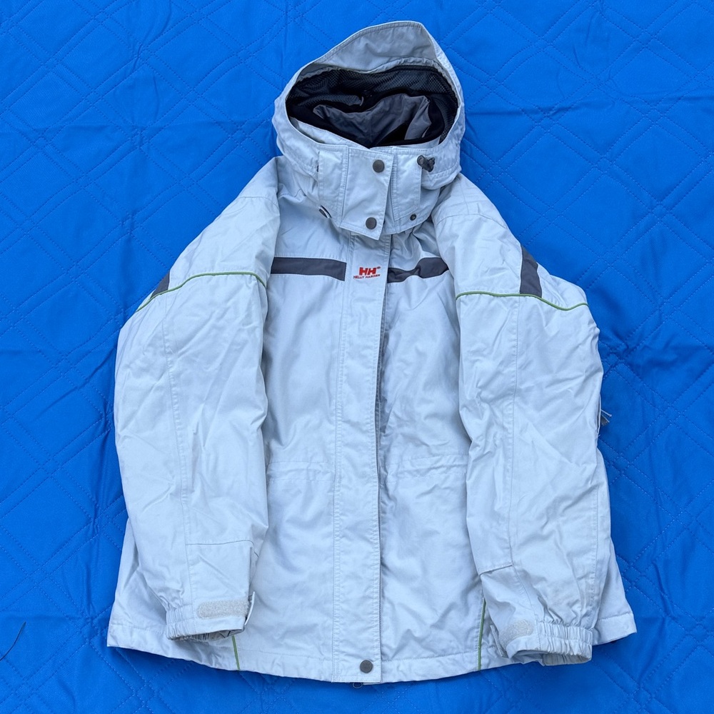 Helly Hansen Women’s Ski Parka Light Grey and Dark Grey